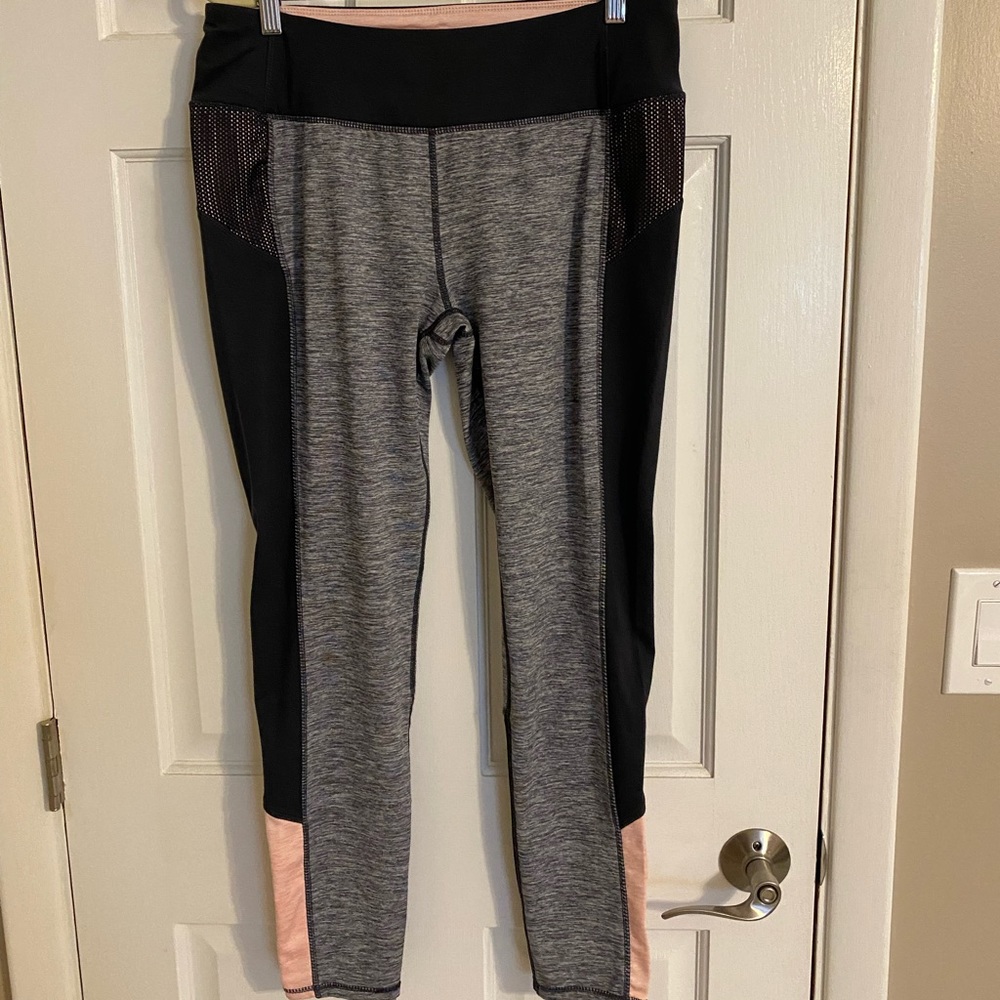 Three Pair Tangerine Leggings L